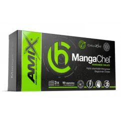 Вітаміни Amix ChelaZone MangaChel Manganese Bisglycinate Chelate 90 веган капс (8594060007755)