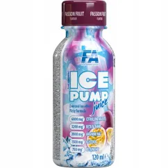 Передтренувальний комплекс Fitness Authority Ice Pump Juice Shot 120 мл маракуя 1/12 (5902448266275)