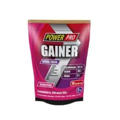 Гейнер Power Pro Gainer 1 кг лісова ягода (4820214004184)