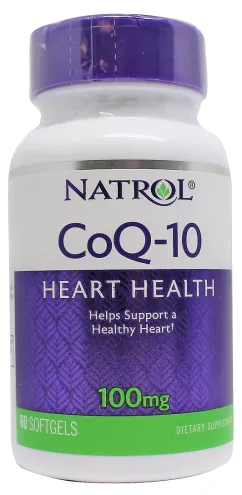 Вітаміни Natrol CoQ-10 100mg 60 софт гель 06/2023 (91603040784)