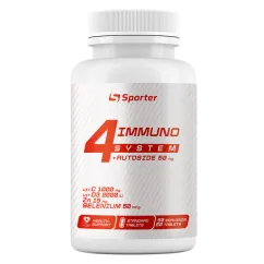 Витамины и минералы Sporter 4Immuno system 60 таб (4820249721285)