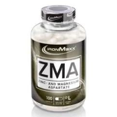 Стимулятор тестостерона IronMaxx ZMA 100 капсул (банка) (4260426834146)