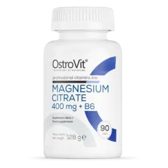 Вітаміни і мінерали OstroVit Magnesium Citrate 400mg + B6 90 таб (5903246229516)