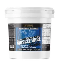 Гейнер Ultimate Nutrition MUSCLE JUICE 2544 6 кг vanilla