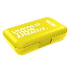 Таблетница Prozis Unfold Your Energy Pillbox Yellow (5600854621564)