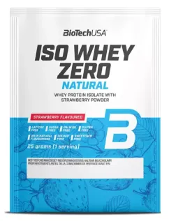 Протеїн Biotech IsoWhey Zero Natural Lactose Free 25 г Полуниця (5999076236855)