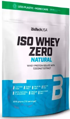 Протеин Biotech IsoWhey Zero Natural Lactose Free 1816 г Ваниль-корица (5999076237166)