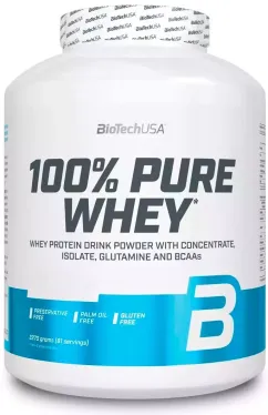 Протеин Biotech 100% Pure Whey 2270 г Бисквит (5999076238101)