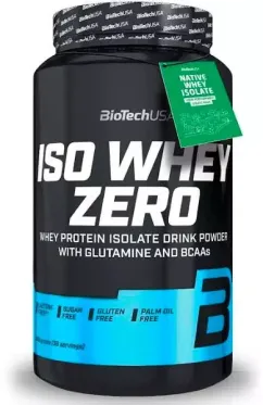 Протеин BioTech USA Iso Whey Zero Lactose Free 908г Малина (BT-016)