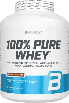 Протеин Biotech 100% Pure Whey 2270 г Шоколад (5999076238002)