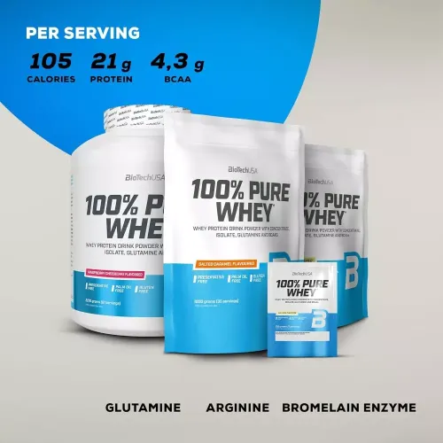 Протеїн Biotech 100% Pure Whey 4000 г Бурбон-ваніль (5999076237937) - фото №5