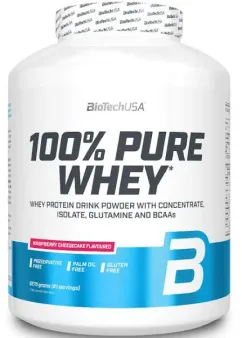 Протеин Biotech 100% Pure Whey 2270 г Малиновый чизкейк (5999076238132)
