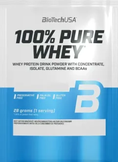 Протеїн Biotech 100% Pure Whey 28 г Бурбонська ваніль (5999076238460)