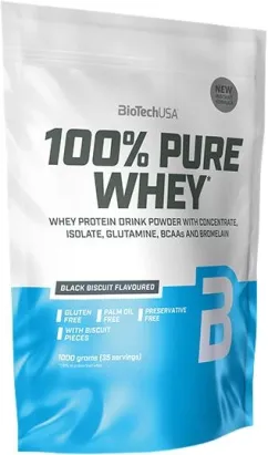 Протеїн Biotech 100% Pure Whey 1000 г Шоколадний бісквіт (5999076240074)