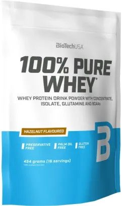 Протеин Biotech 100% Pure Whey 454 г Орех (5999076238347)
