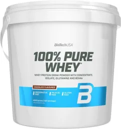Протеїн Biotech 100% Pure Whey 4000 г Шоколад (5999076237944)