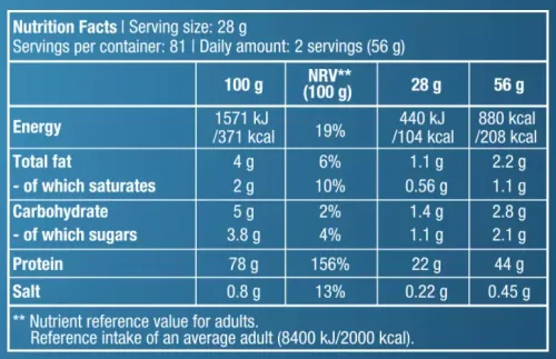 Протеїн Biotech 100 % Pure Whey 454 г Яблучний пиріг 454 г (5999076249619) - фото №2