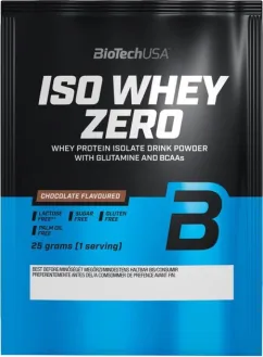Протеїн Biotech ISO Whey Zero 25 г Шоколад (5999076222698)