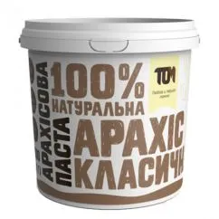 Арахисовая паста Maslo Tom с протеином 1000 гр (4823462005040)