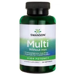 Витамины Swanson Multi High Potency 120 капсул (22826)