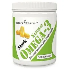 Жирні кислоти Stark Pharm Natural Omega-3 360 капсул (11456)