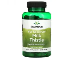 Натуральна добавка Swanson Milk Thistle 500 мг 100 капсул (20623)