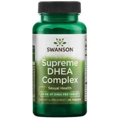 Натуральная добавка Swanson Suprreme DHEA Complex 25 мг 45 таб (20629)