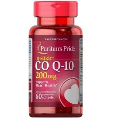 Вітаміни Puritan's Pride Q-SORB™ Co Q-10 200 мг 60 капсул (23250)