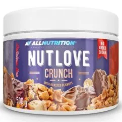 Паста AllNutrition Nut Love with roasted Peanut 500 г Crunch (15121)