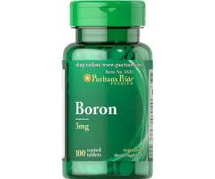 Витамины Puritan's Pride Boron 3 мг 100 таб (13144)