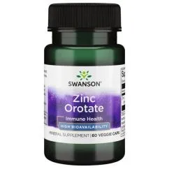 Минералы Swanson Zinc Orotate 10 мг 60 капсул (20636)