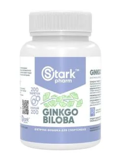 Натуральна добавка Stark Pharm Ginkgo Biloba Extract 40 мг 200 таб (16948)