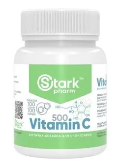 Вітамін C Stark Pharm 500 мг 100 таб (17084)