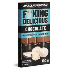 Шоколад AllNutrition FitKINK Delocious Chocolate 100 г Milk Chocolate with Coconut (23008)