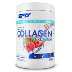 Натуральная добавка SFD Collagen premium 400 г Raspberry Strawberry (22194)