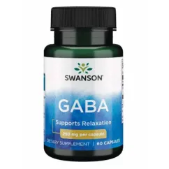 Аминокислота Swanson GABA 250 мг 60 капсул (22142)