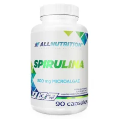 Натуральна добавка AllNutrition Spirulina 90 капсул (13852)