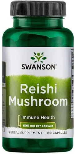 Натуральна добавка Swanson Reishi Mushrooms Complex 60 капсул (20186)