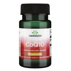 Натуральна добавка Swanson CoQ10 30 мг 60 капсул (20633)