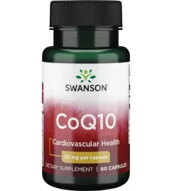 Натуральная добавка Swanson Ultra CoQ10 30 мг 60 капсул (22382)