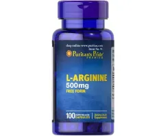 Амінокислота Puritan's Pride L-Arginine 1000 мг 100 капсул (12703)
