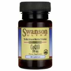 Натуральная добавка Swanson Ultra CoQ10 200 мг 30 капсул (23411)