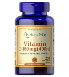 Вітамін E Puritan's Pride 400 IU 250 капсул (20497)