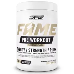 Передтренувальний комплекс SFD Fame Pre Workout 300 г Mango Punch (23201)