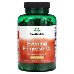 Натуральна добавка Swanson Evening Primrose Oil 500 мг 100 капсул (23786)