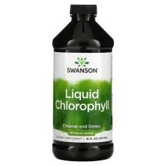 Натуральная добавка Swanson Liquid Chlorophyll 100 мг 473 мл 16FL OZ (23168)