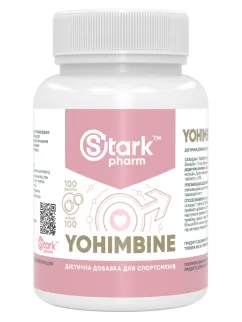 Натуральна добавка Stark Pharm Yohimbine 10 мг 100 таб (6982)