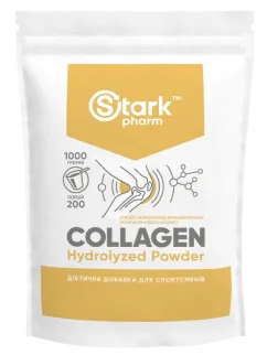 Натуральна добавка Stark Pharm Collagen Hydrolyzed Powder 1000 г (21687)