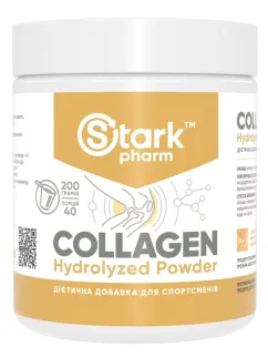 Натуральна добавка Stark Pharm Collagen Hydrolyzed Powder 200 г (22982)