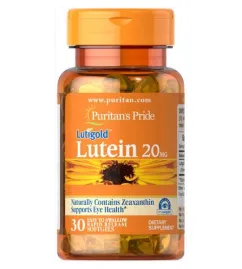 Натуральна добавка Puritan's Pride лютеїн 20 мг 30 капсул (5721)